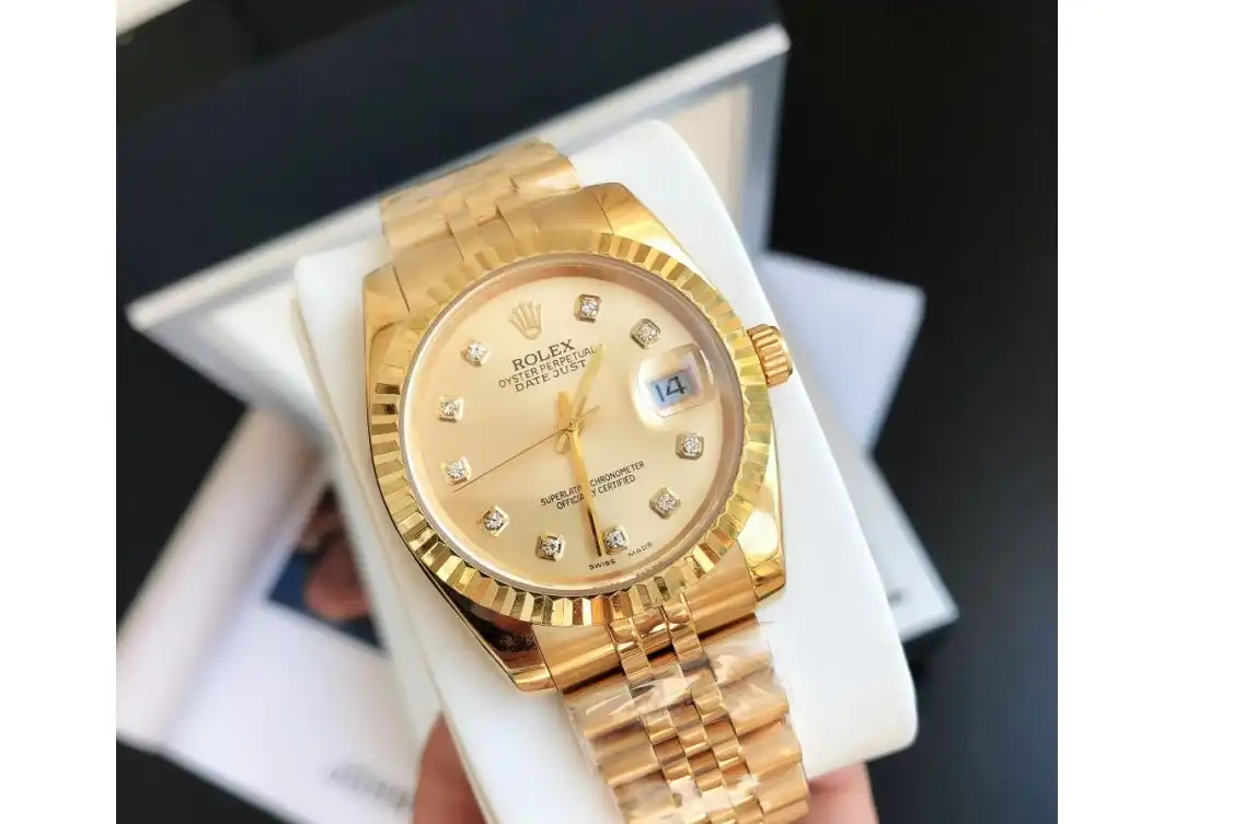 Rolex - Datejust 36 28mm Jub YG YG Gold Dia GDF MY8215