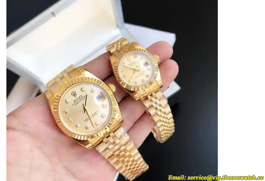 Rolex - Datejust 36 28mm Jub YG YG Gold Dia GDF MY8215