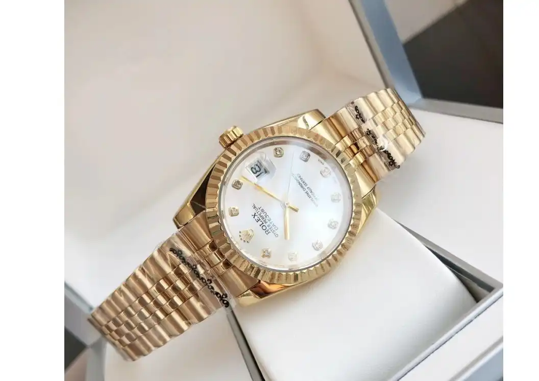 Datejust 36 28mm Jub YG YG Silver Dia GDF MY8215