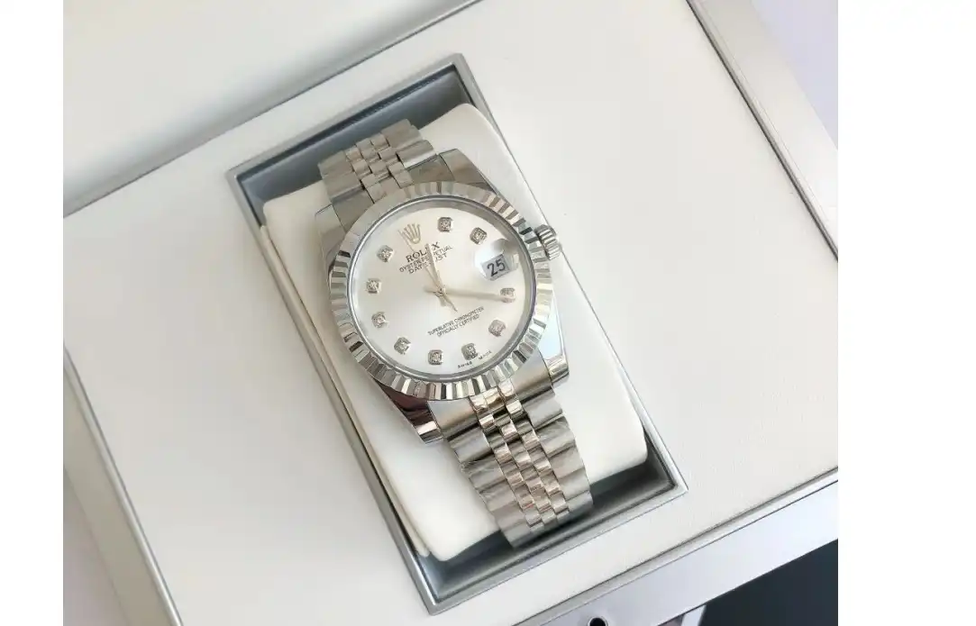 Datejust 36 28mm SS SS Jub Silver Dia GDF MY8215