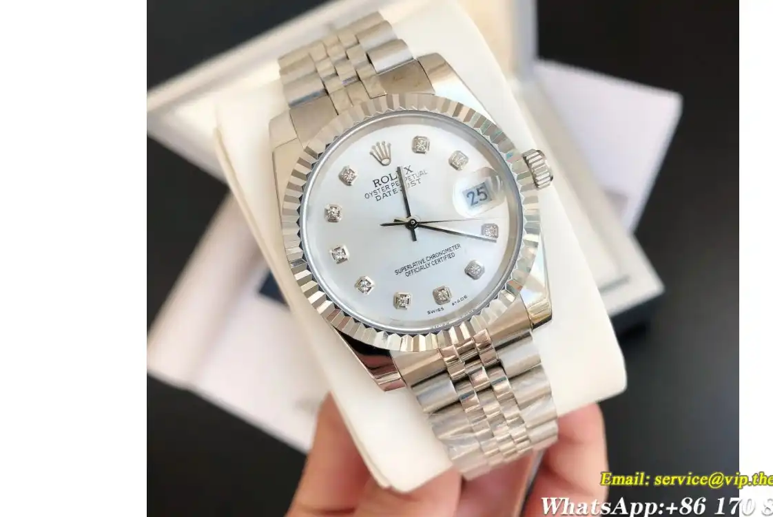 Datejust 36 28mm SS SS Jub Silver Dia GDF MY8215