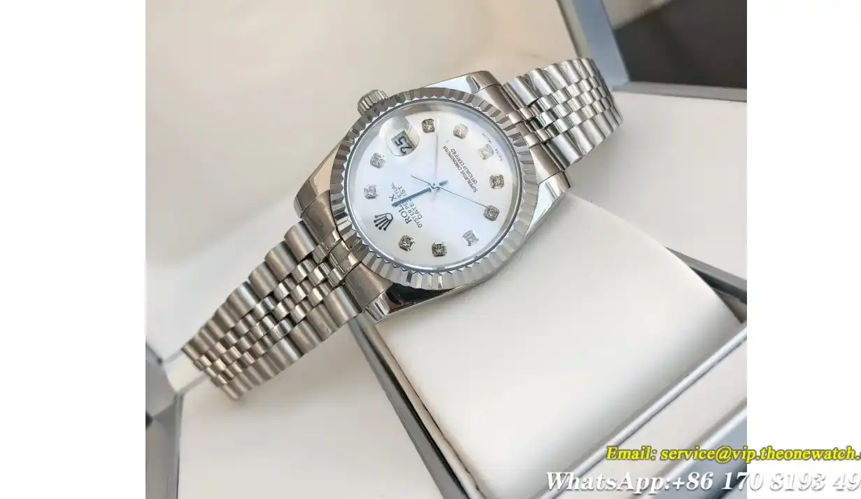 Datejust 36 28mm SS SS Jub Silver Dia GDF MY8215