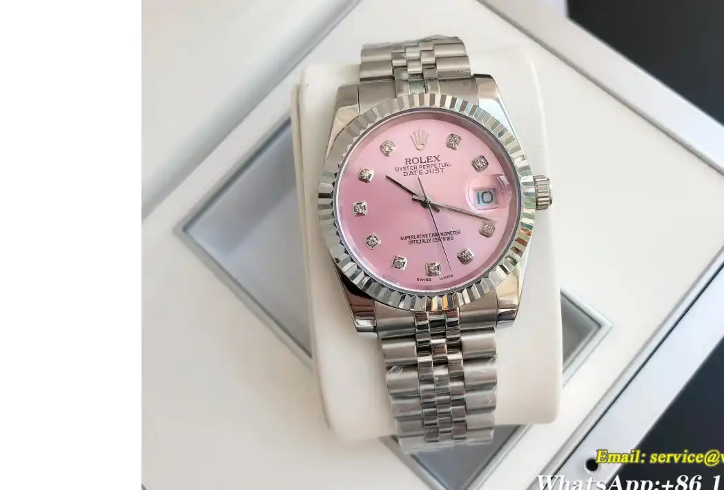 Datejust 36 28mm SS SS Jub Pink Dia GDF MY8215