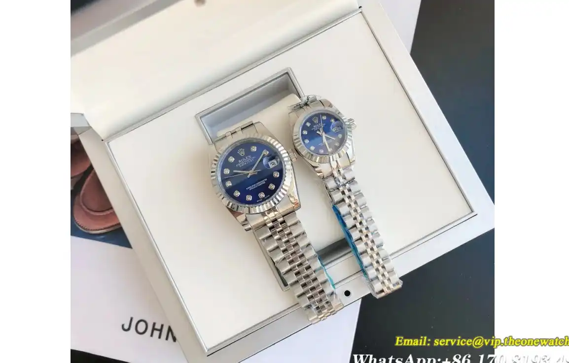 Datejust 36 28mm SS SS Jub Blue Dia GDF MY8215