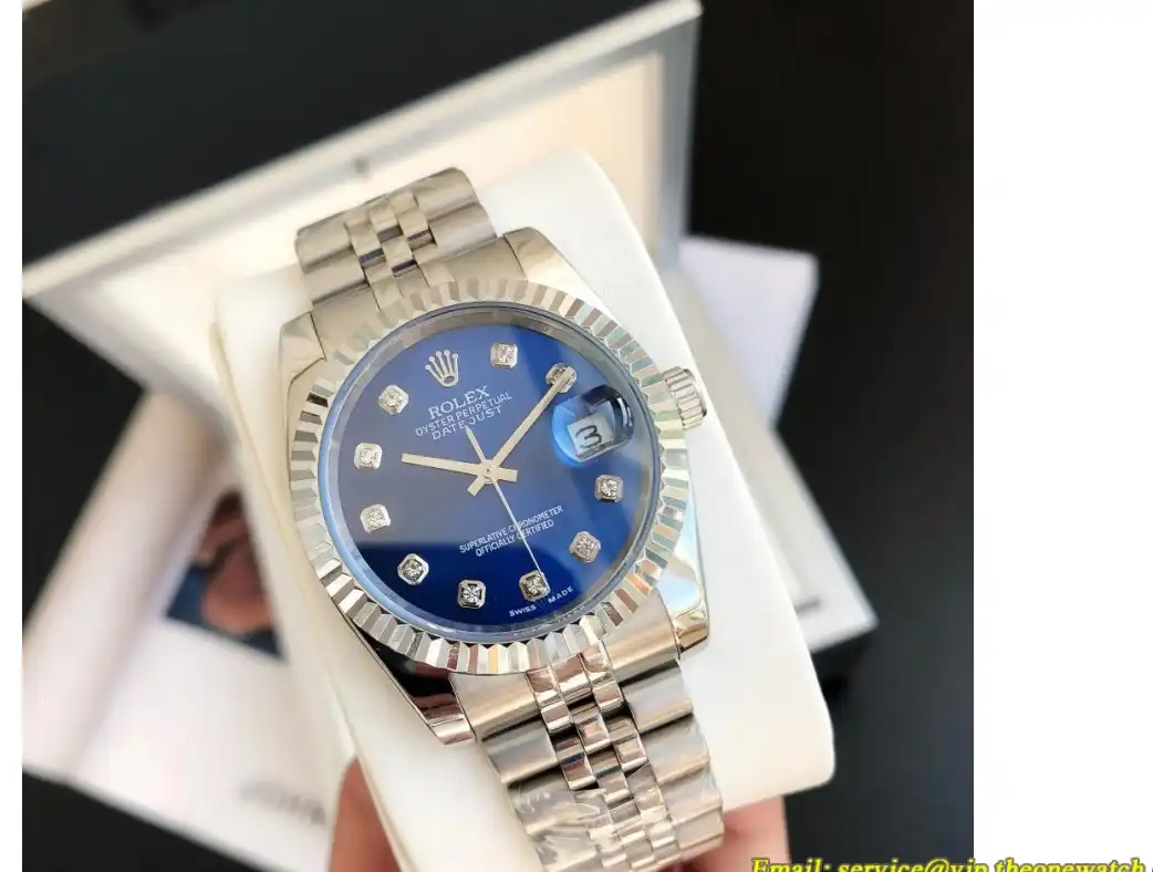 Datejust 36 28mm SS SS Jub Blue Dia GDF MY8215