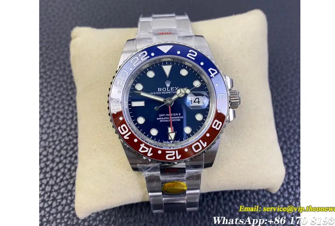 Rolex - GMT Master II 126719 40mm SS SS Blue Dial Noob V11 VR3285(Limited quantity)