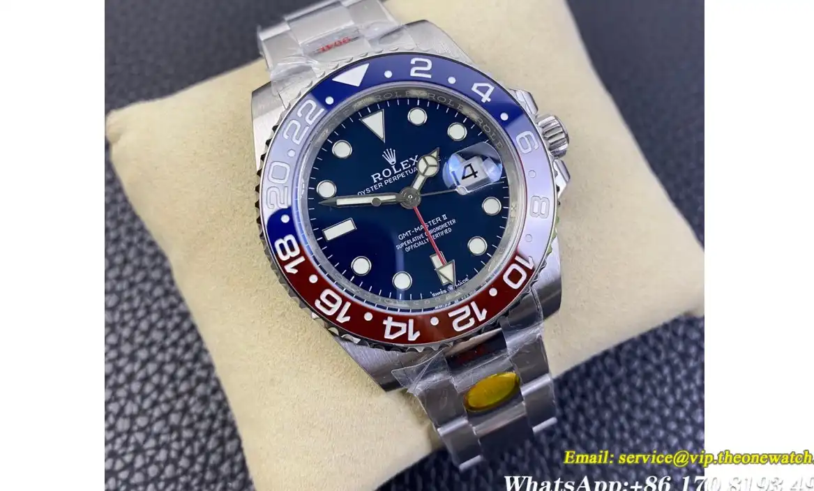 Rolex - GMT Master II 126719 40mm SS SS Blue Dial Noob V11 VR3285(Limited quantity)