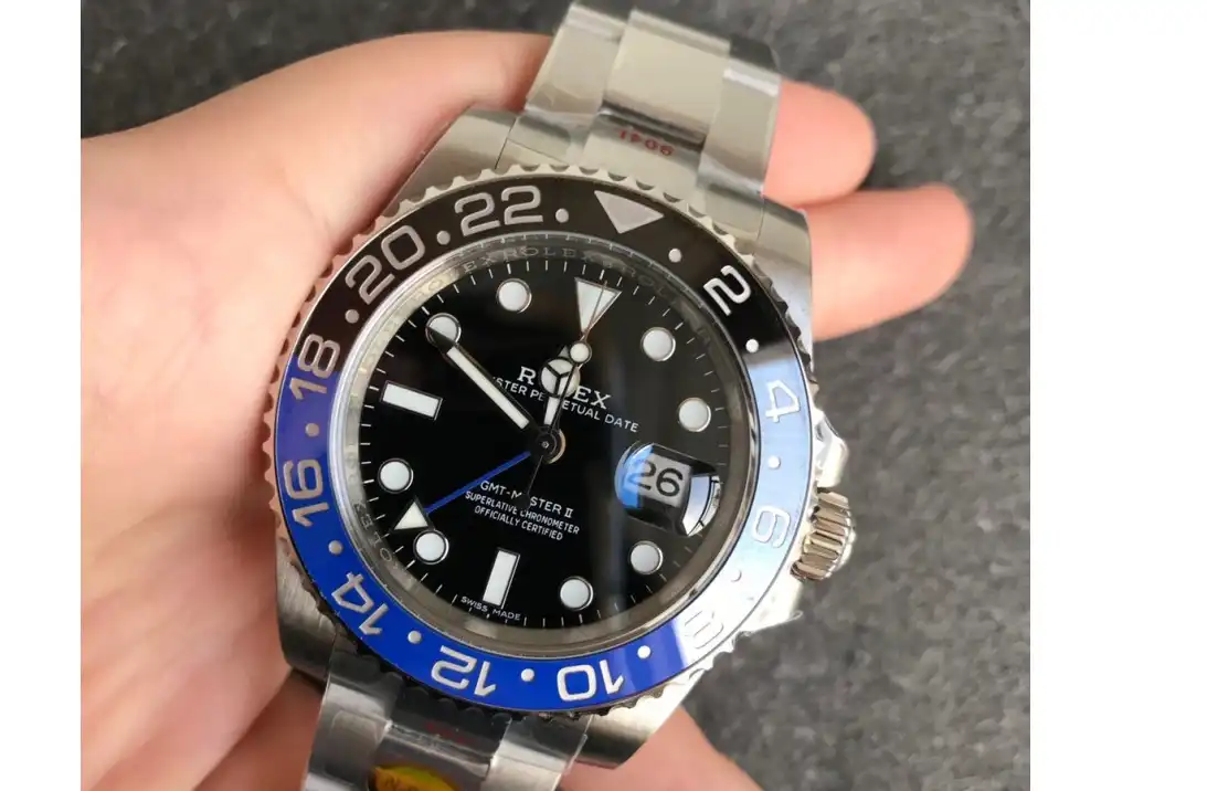 Rolex - GMT Master II 116710 40mm SS SS Black Dial Noob V11 VR3186(Limited quantity)