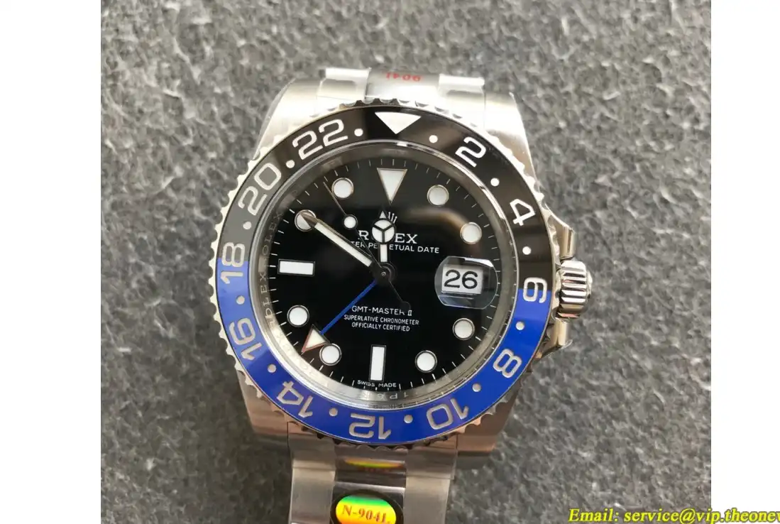 Rolex - GMT Master II 116710 40mm SS SS Black Dial Noob V11 VR3186(Limited quantity)