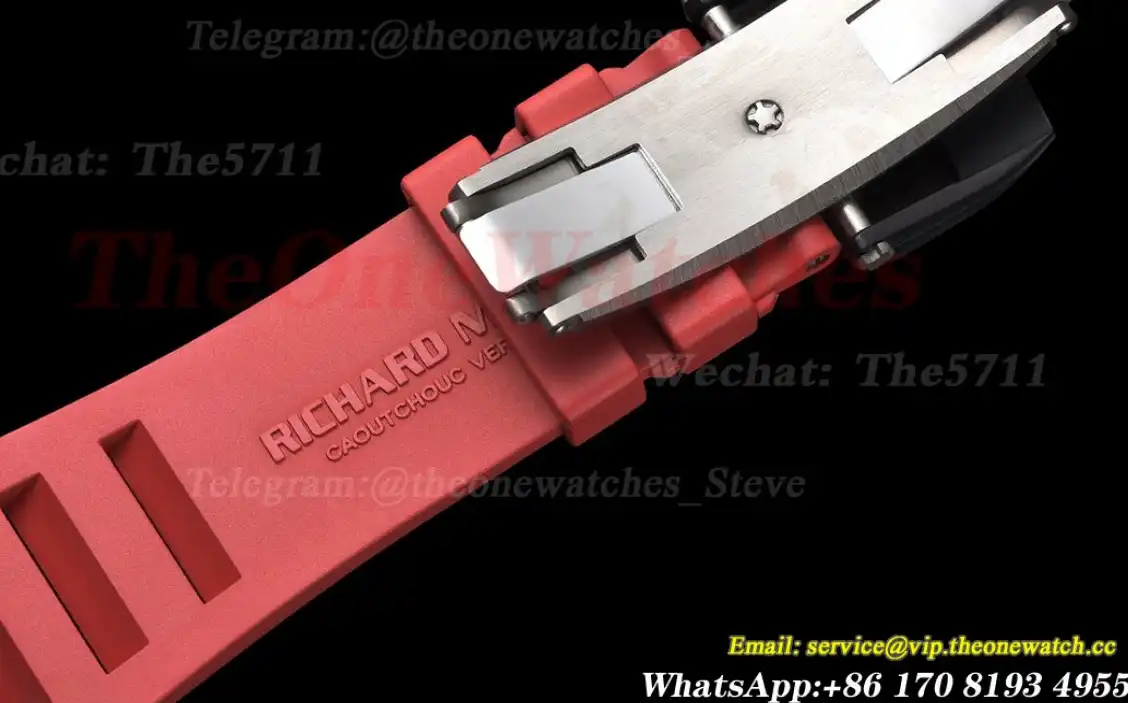 RM035-02 NTPT RU Skeleton Dial on Red Strap ZF V5 NH05A