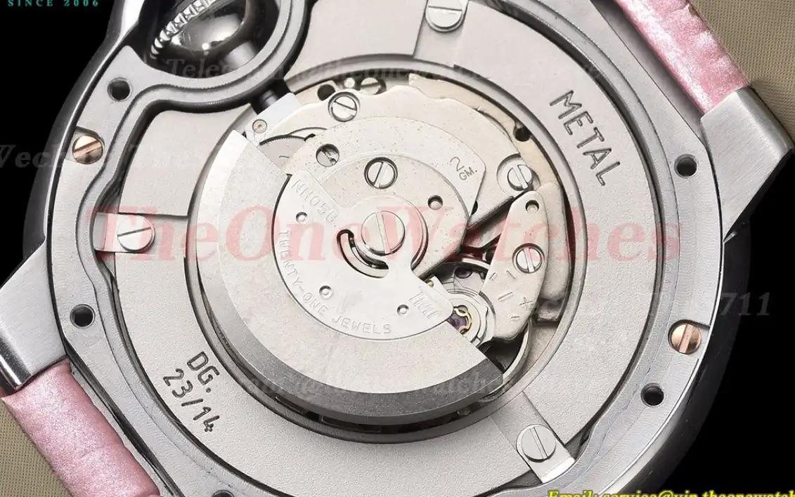 Ballon Bleu De Cartier 33mm SS LE Pink Dial GDF NH05