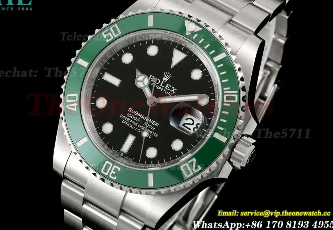 Submariner 126610LV Starbucks 41mm SS SS Black Dot JQF VR3235