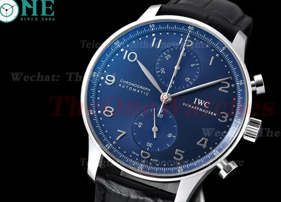 Portuguese Chrono 40mm SS LE Blue Num ZF V2 A7750