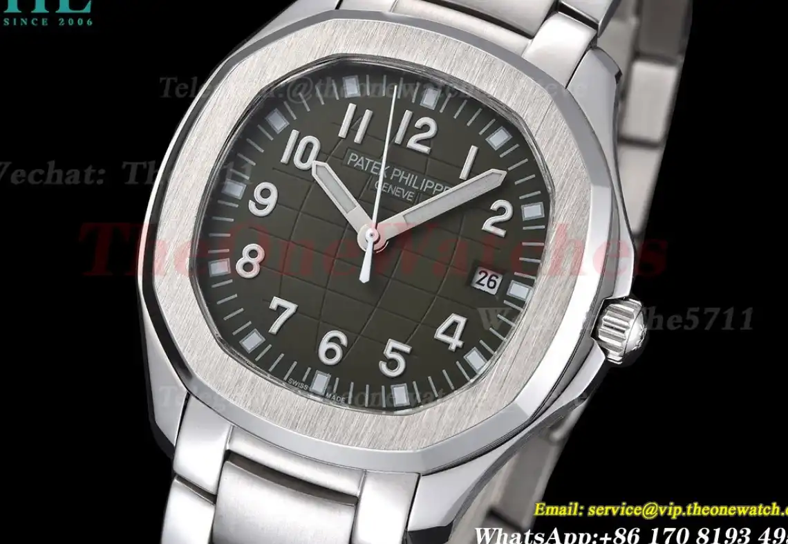 Aquanaut 5167 40mm SS SS Green Dial GDF MY8215