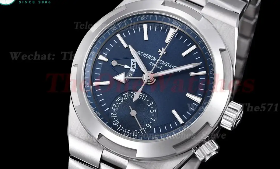 Overseas 7900V 41mm SS SS Blue Dial PZF A5110