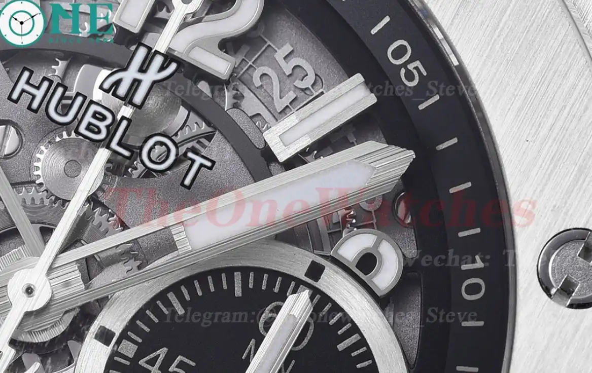 Big Bang Unico 42mm TI RU Skeleton Black Dial BBF HUB1280