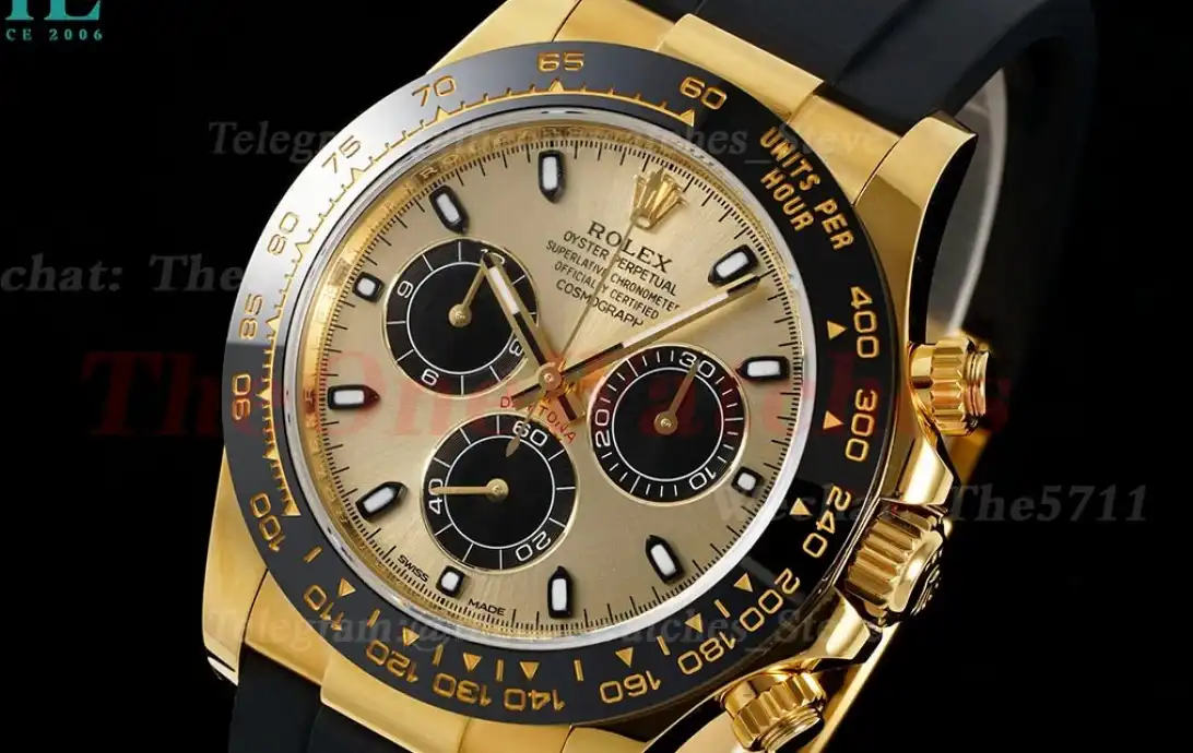 Daytona 116518 40mm YG RU Gold Dial VSF DD4130 Super Clone