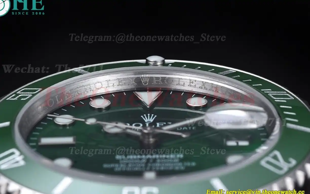 Submariner 116610LV 40mm SS SS Green GDF MY8215