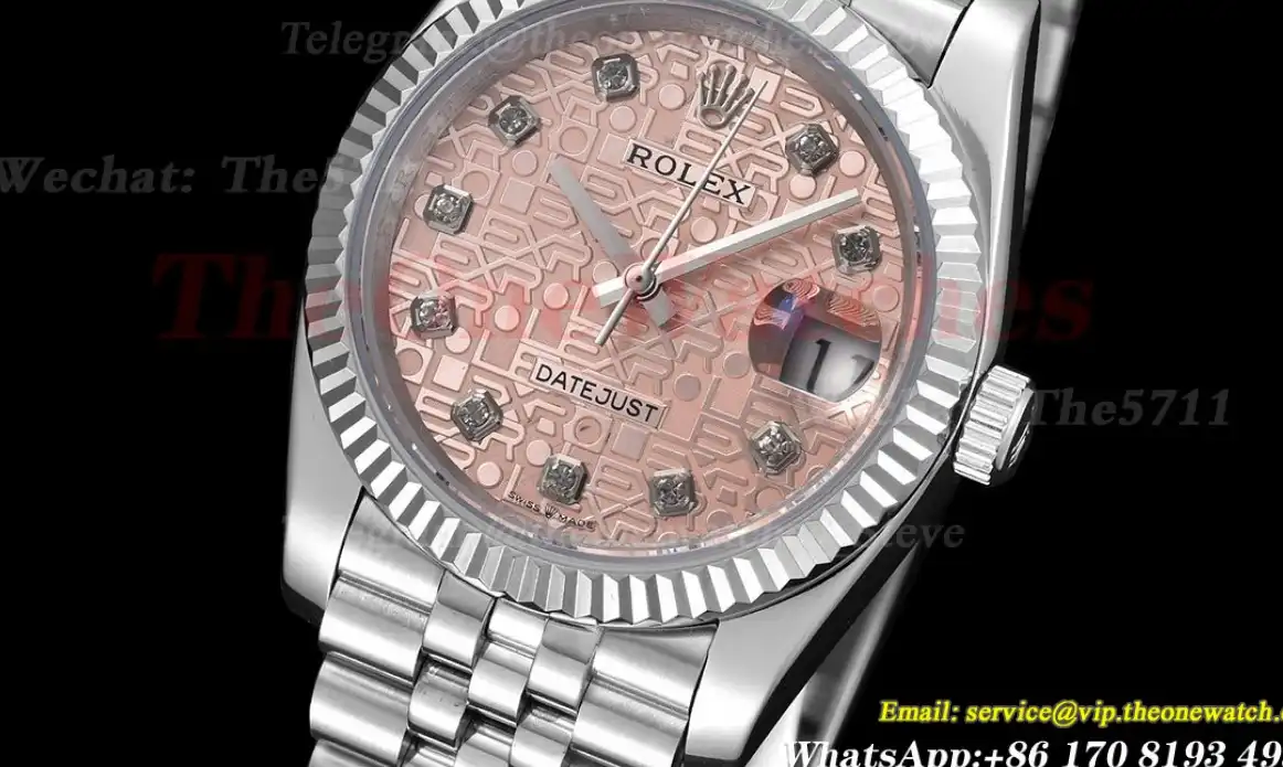 Datejust 126234 36mm Jub SS SS Textured GDF MY8215