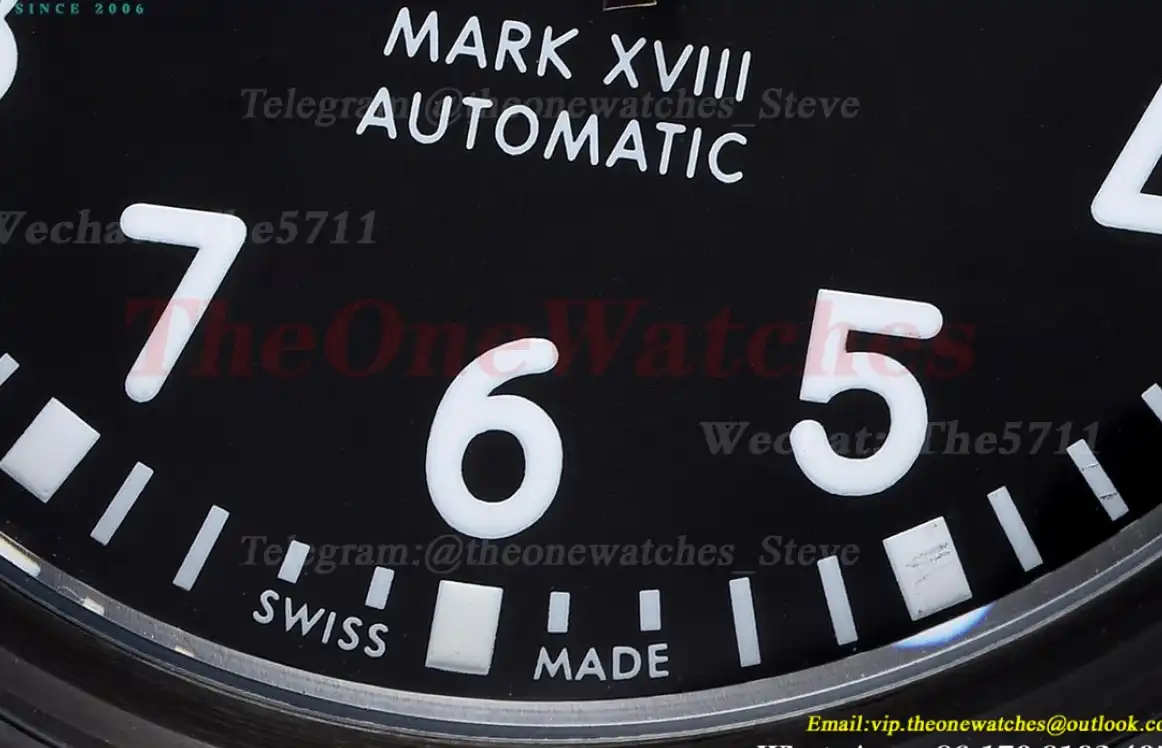 Mark XVIII 40mm SS NY Black Dial GDF MY8215