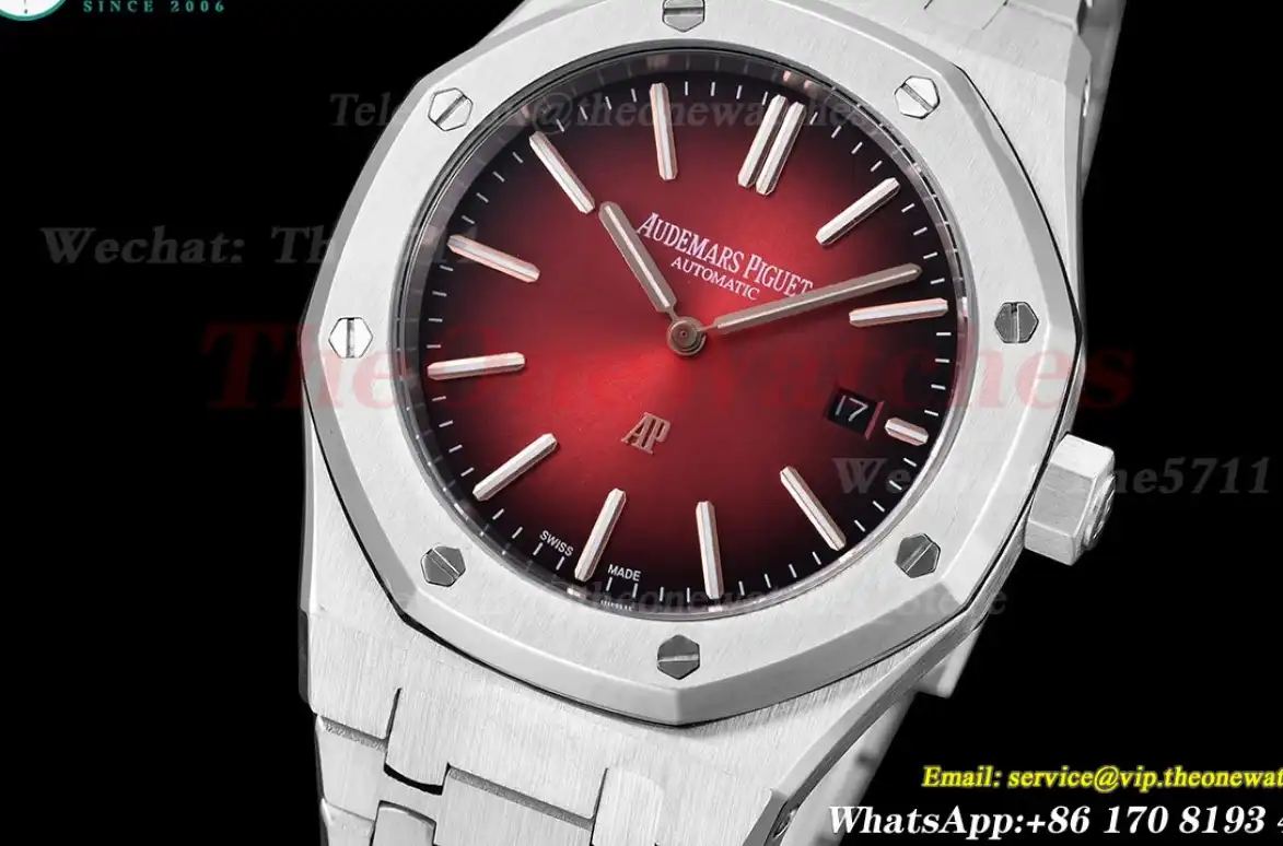 Royal Oak 16202 41mm SS SS Gradient Red Dial GDF MY8215