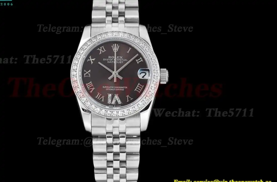 Datejust 28mm Dia SS SS Brown Rmn GDF MY8215