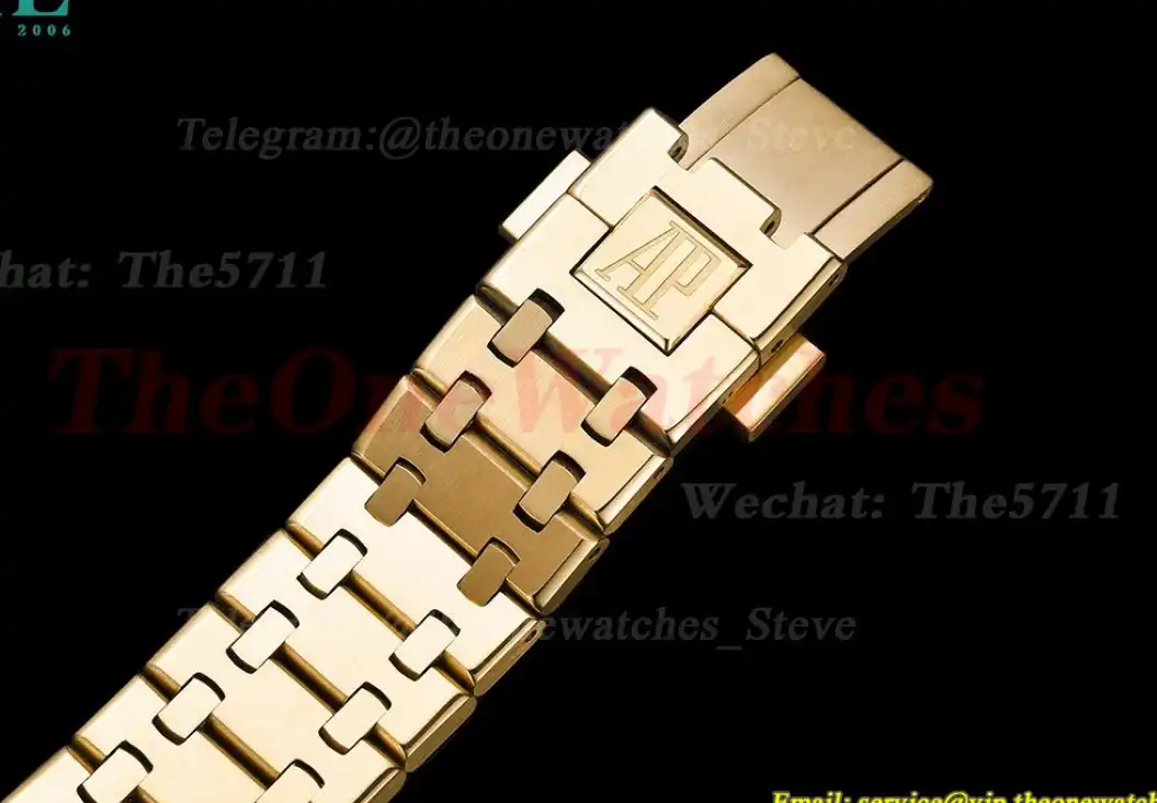 Royal Oak 41mm 1017 YG YG Gold Dial GDF MY8215