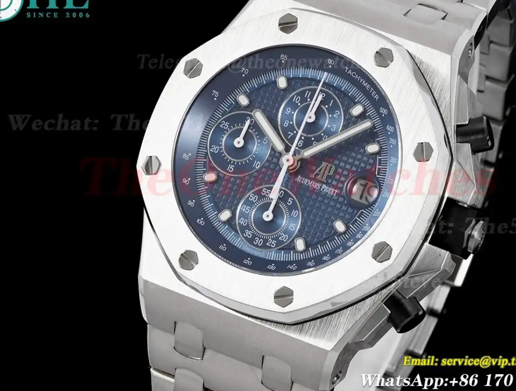 Royal Oak Offshore 42mm SS SS Blue Blue APF A7750