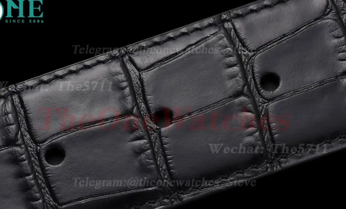 YG Hermes SS Buckle on Black Leather Belt 3.8cm