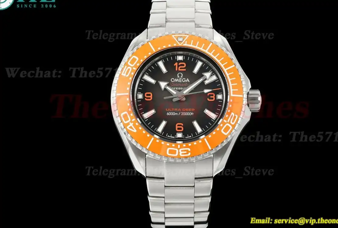 Planet Ocean Ultra Deep 45.5mm SS SS Grey Dial VRF A8912