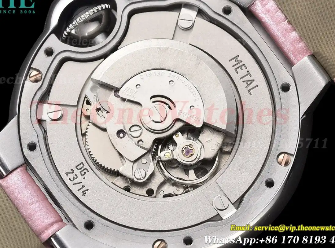 Ballon Bleu De Cartier 33mm Dia SS LE Pink Dial GDF NH05