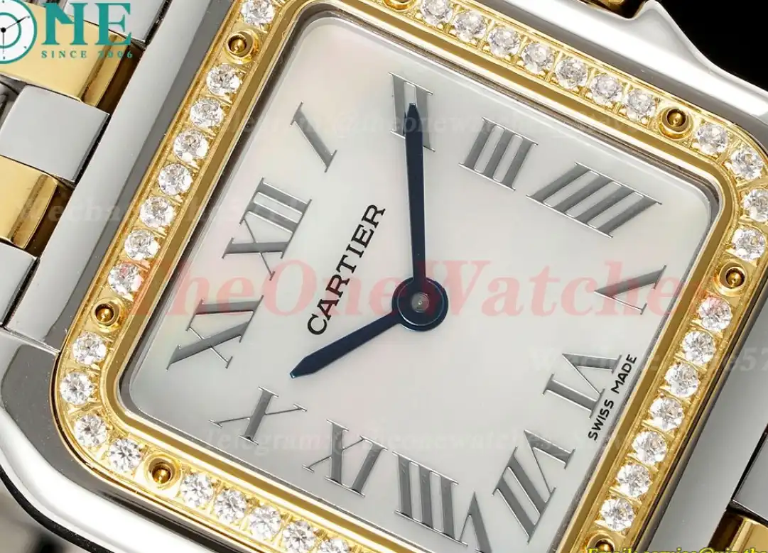 Panthere Secrete De Ladies 27mm Dia YG SS Mop Dial AF Quartz