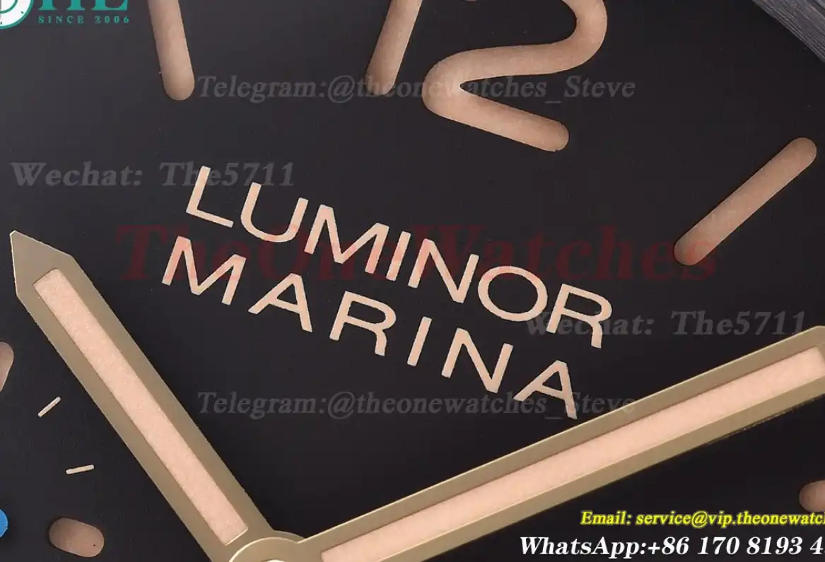 Luminor Marina PAM1351 44mm TI LE Brown Dial TTF P9010