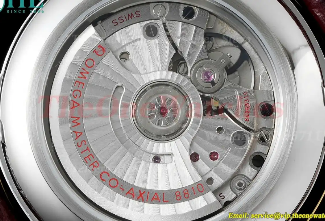 De Ville Prestige 41mm YG LE White Textured Dial MKS A8810