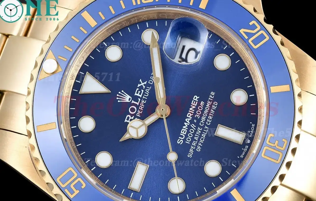 Submariner 126618LB 41mm YG YG Blue GDF MY8215