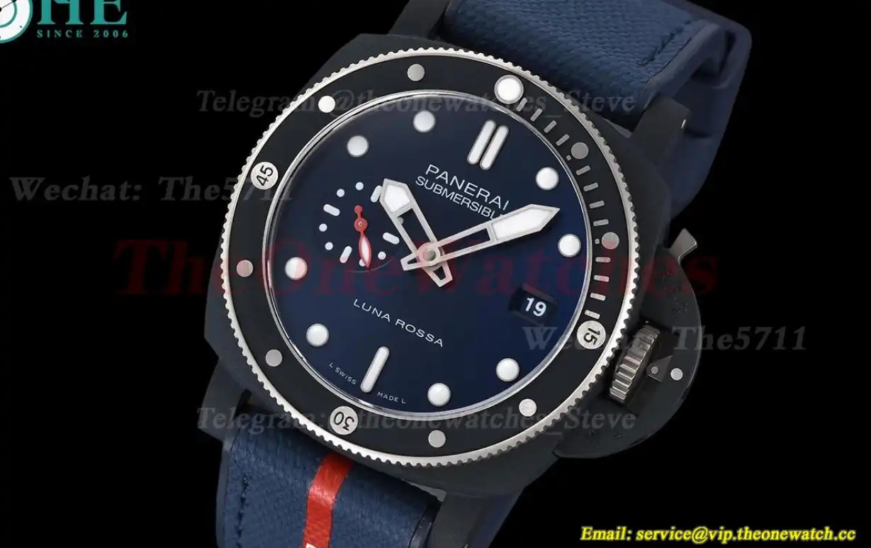 Submersible PAM1466 44mm SS NY Blue Dial VSF P900