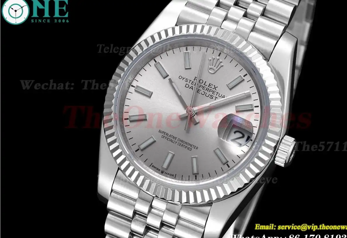 Datejust 126234 36mm Jub SS SS Silver Stk GDF MY8215