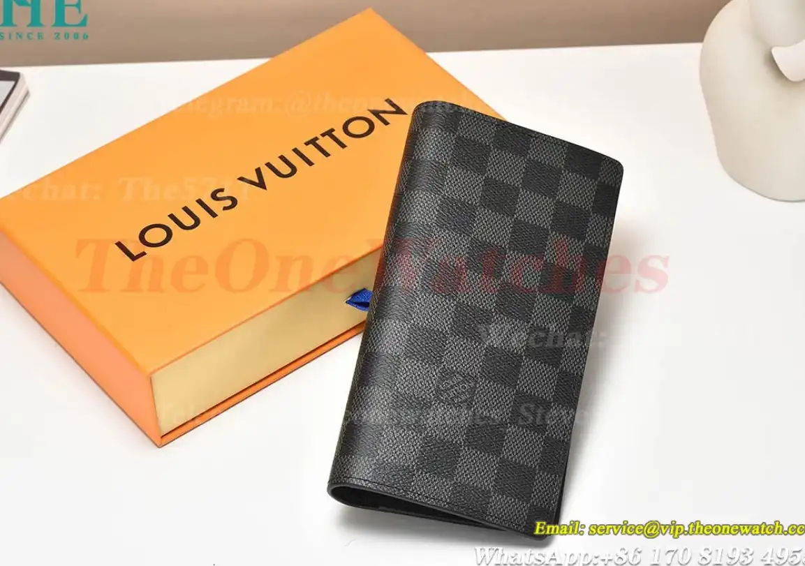 Louis Vuitton - Brazza Wallet Black N62665