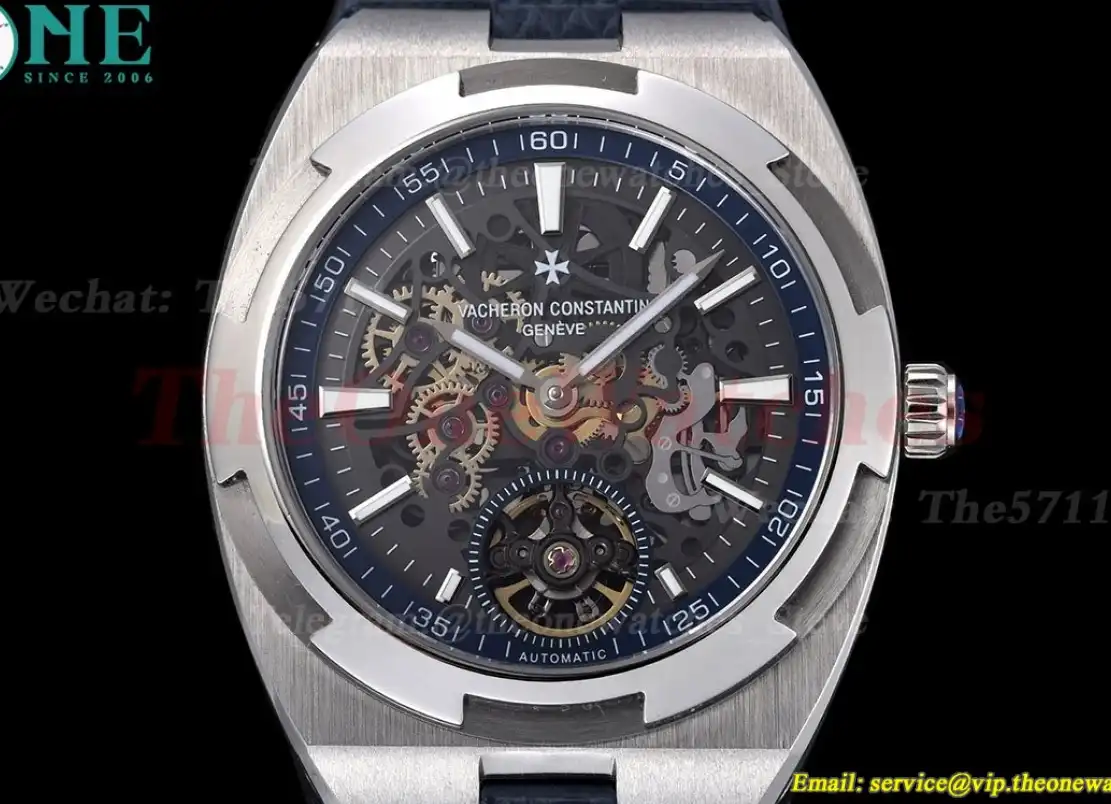 Overseas 6000V 41mm SS RU Skeleton Dial GDF A7500