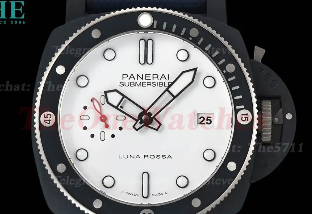 Submersible PAM1543 44mm SS NY White Dial VSF P900