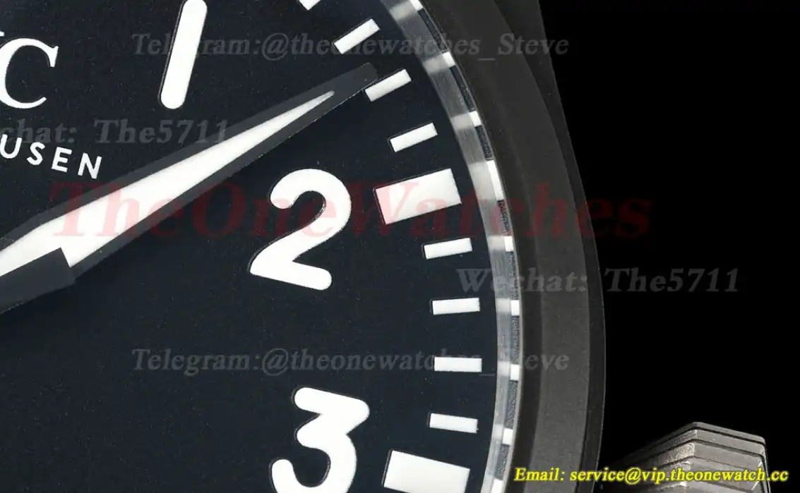 Big Pilot Top Gun 43mm Cer LE Black Dial M+ 8N24