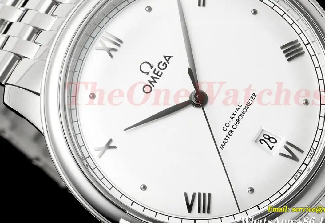 De Ville Prestige Man's 40mm SS SS White Dial VSF A8800