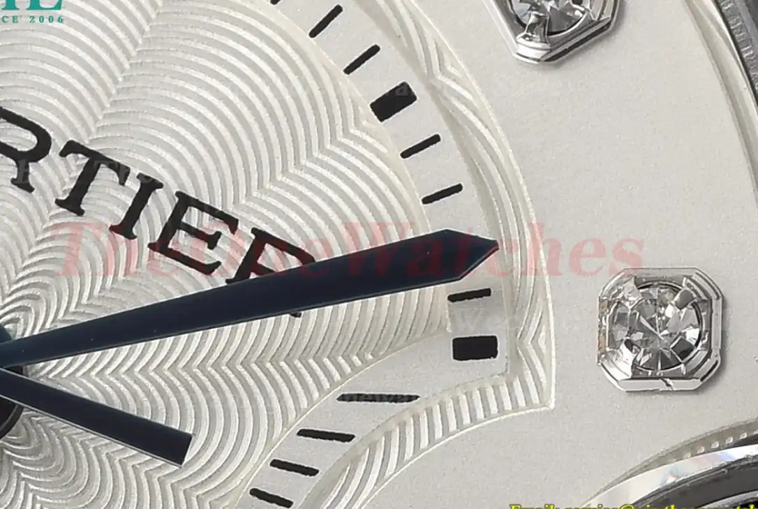 Ballon Bleu De Cartier 33mm SS YG Silver Dia GDF NH05