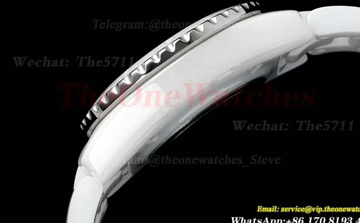 J12 33mm White Ceramic Cer White Dia HTF Quartz