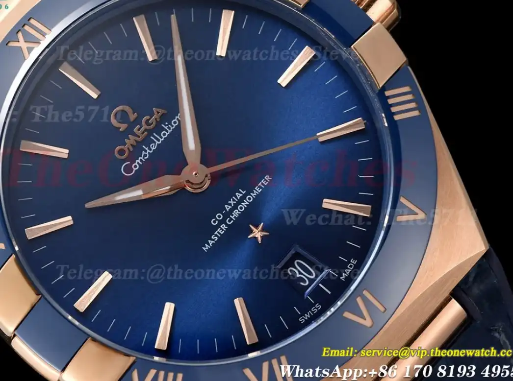 Constellation 2020 41mm RG LE Blue Dial BLSF A8900