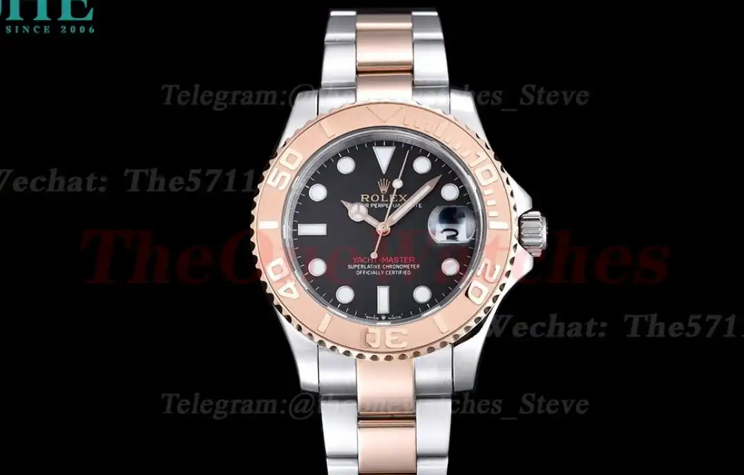 Yacht-Master 126621 40mm RG SS Black Dot GDF MY8215