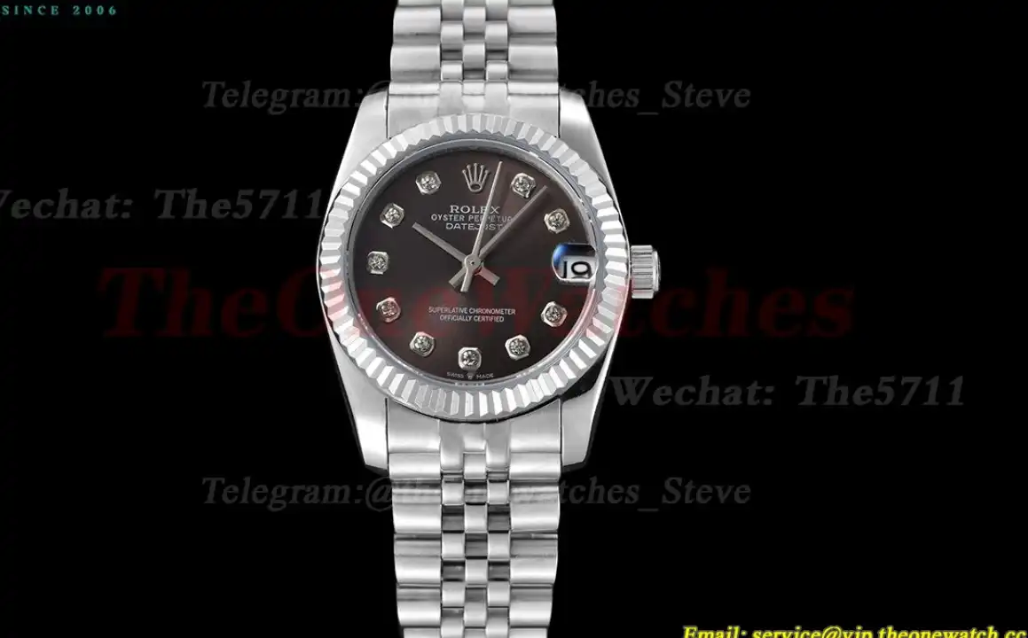 Datejust 31mm 278274 SS SS Brown Dia GDF MY8215