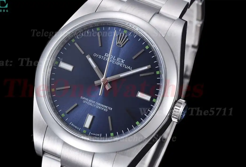 Oyster Perpetual 114300 39mm SS SS Blue EWF VR3132