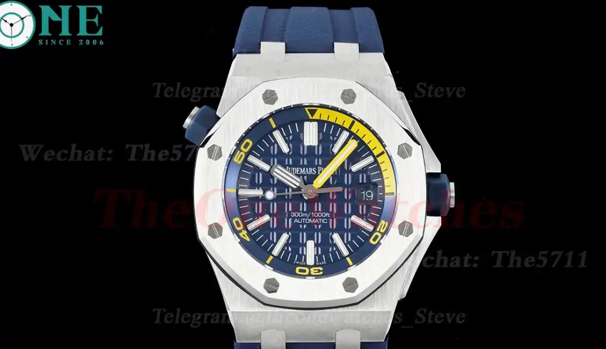 Royal Oak Offshore Diver 15710 42mm SS RU Blue IPF SA3120 Super Clone