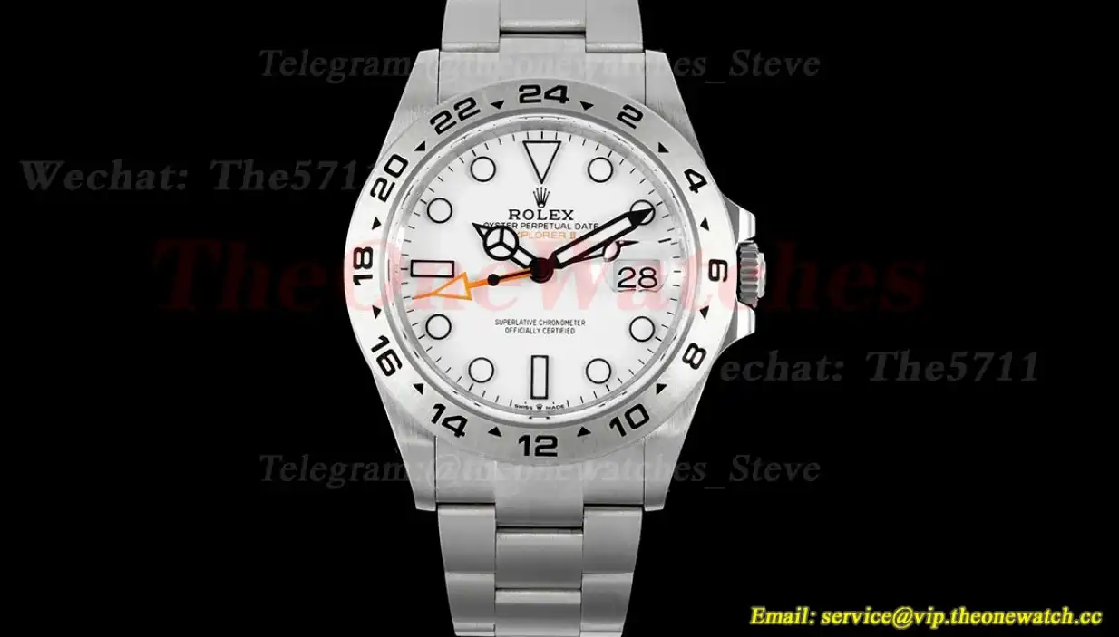 Explorer II 226570 42mm SS SS White Dial C+F SH3285